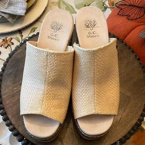 GC Shoes Platform Mules 
Size 38 - Picture 8 of 9